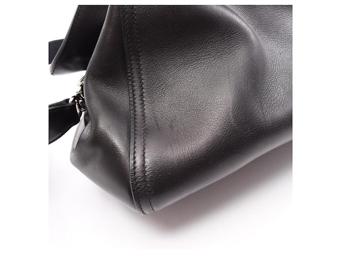 Hermès Hermes Oxer 2-Way Handtasche Schwarz - Ansicht 12