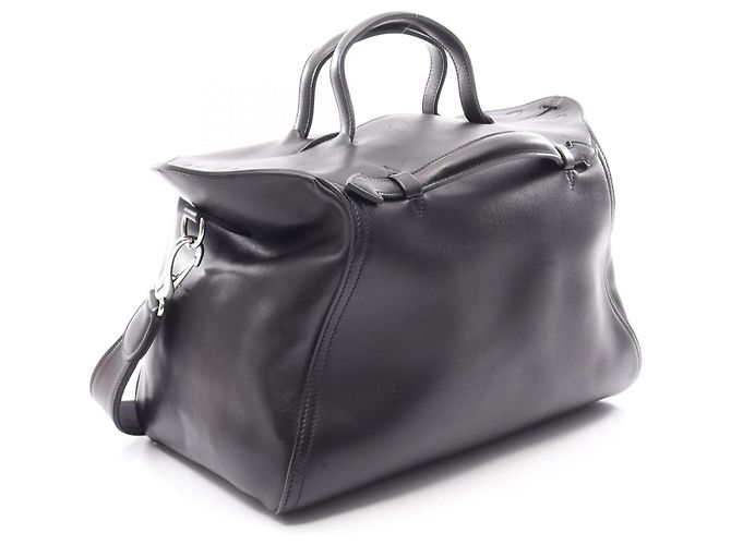 Hermès Hermes Oxer 2-Way Handtasche Schwarz - Ansicht 2