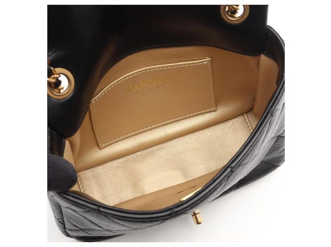 Borsa Chanel Mini Matelassé Nero - vista 3
