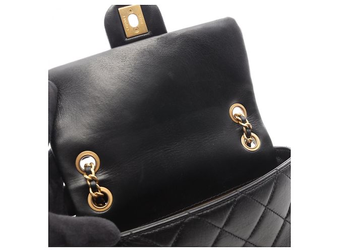Borsa Chanel Mini Matelassé Nero - vista 9