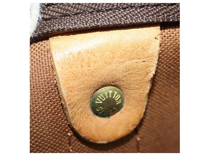 Louis Vuitton Keepall Monogram Canvas 60 Marrone - vista 7