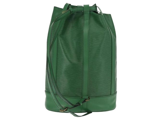 Louis Vuitton Randonnee Epi Leather GM Verde - vista 2