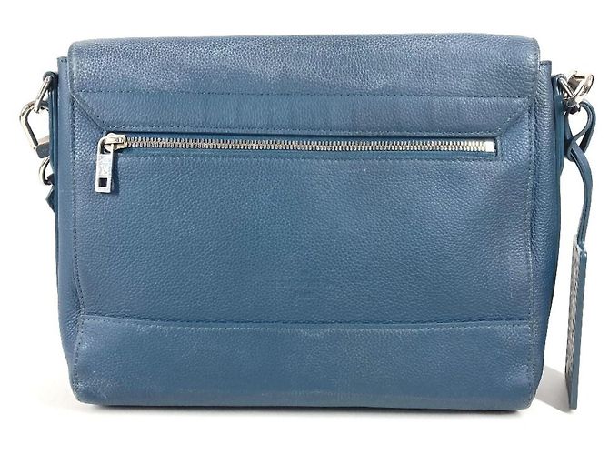 Borsa a tracolla Louis Vuitton Aerogram Takeoff Blu navy - vista 2