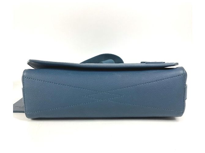Borsa a tracolla Louis Vuitton Aerogram Takeoff Blu navy - vista 5