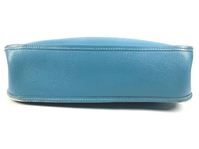 Hermès Borsa in pelle Hermes Vespa PM Blu - vista 5