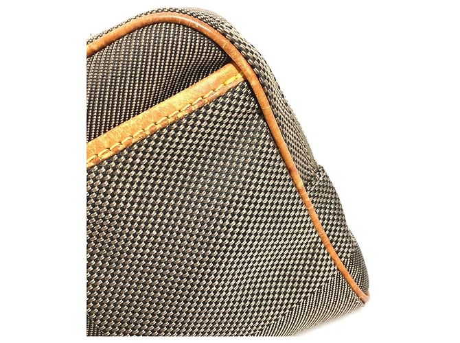 Borsa a tracolla Louis Vuitton Damier Geant Acrobat Cachi - vista 10