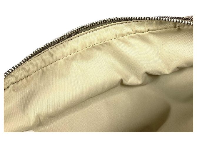 Borsa a tracolla Louis Vuitton Damier Geant Acrobat Cachi - vista 14