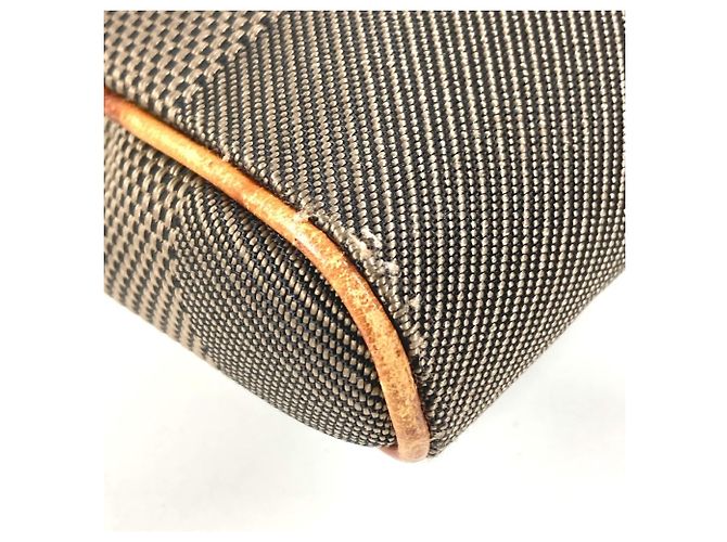 Borsa a tracolla Louis Vuitton Damier Geant Acrobat Cachi - vista 9