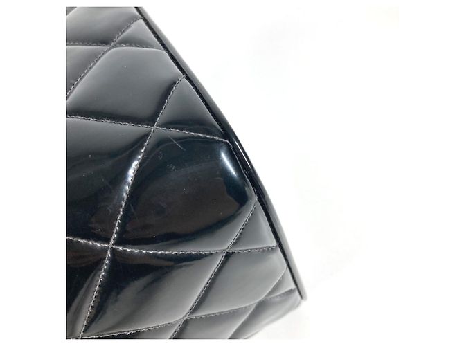 Vanity Beauty Case Chanel Vintage Matelassé Nero - vista 8