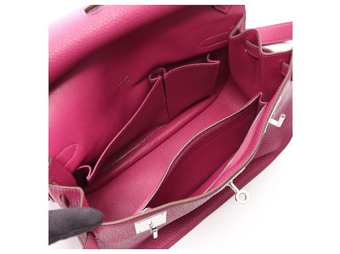 Hermès Borsa a tracolla Hermes Jypsiere 28 Rosa - vista 3