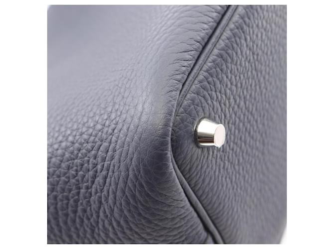 Hermès Borsa Hermes Picotin Lock PM Blu Blu navy - vista 6