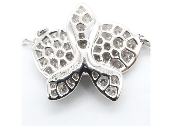 Collana Caresse d'Orchidées in Diamanti Cartier - vista 3