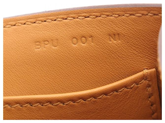 Hermès Borsa a tracolla Hermes Geta Marrone - vista 5