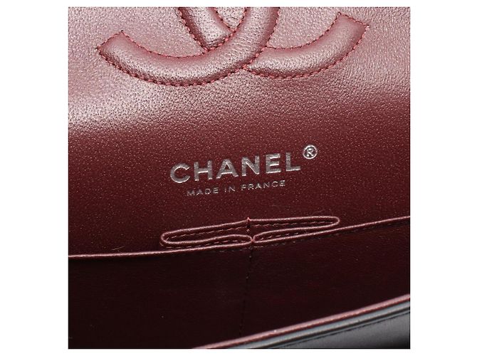 Borsa a Spalla Chanel Matelassé Double Flap Nero - vista 4