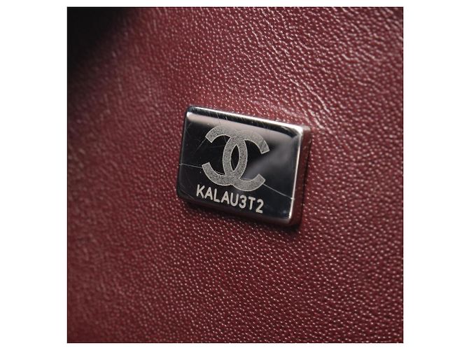 Borsa a Spalla Chanel Matelassé Double Flap Nero - vista 5