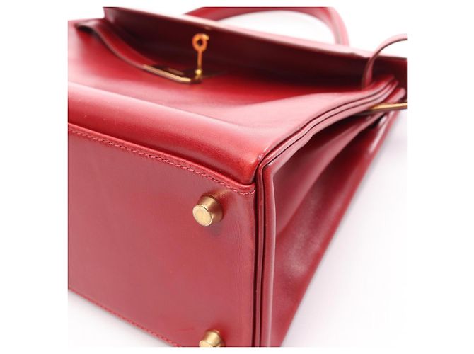 Hermès Borsa Hermes Kelly 32 Rosso - vista 11