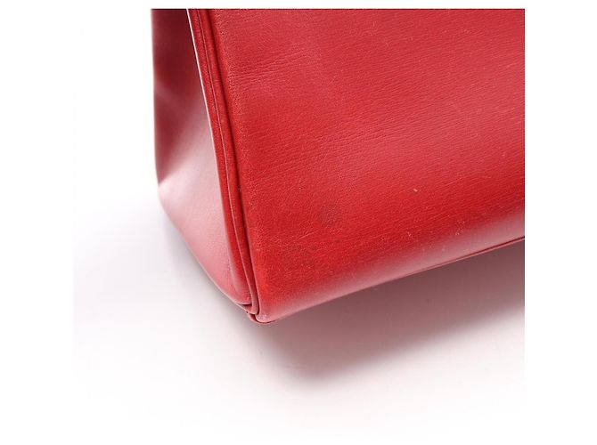 Hermès Borsa Hermes Kelly 32 Rosso - vista 12