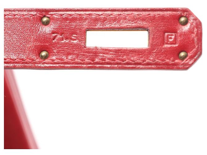 Hermès Borsa Hermes Kelly 32 Rosso - vista 5