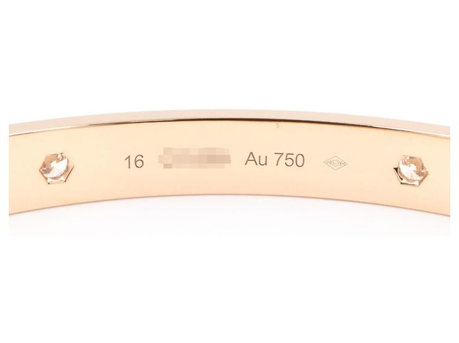 Bracciale charm in oro rosa 18K con diamante Cartier D'oro - vista 3