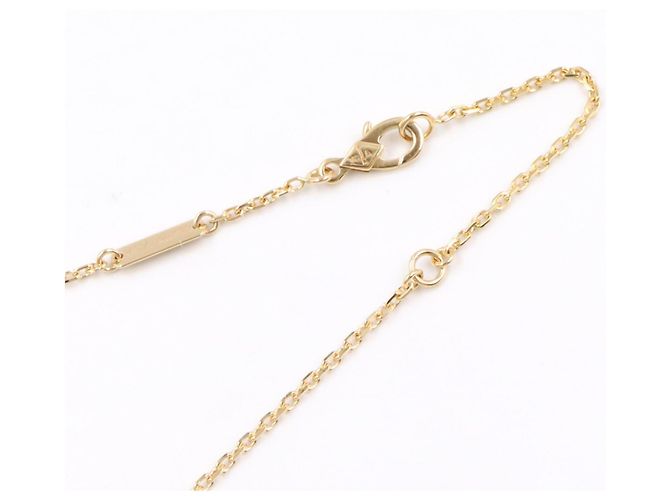 Collar con colgante Van Cleef & Arpels Frivole Diamond Dorado - vista 4