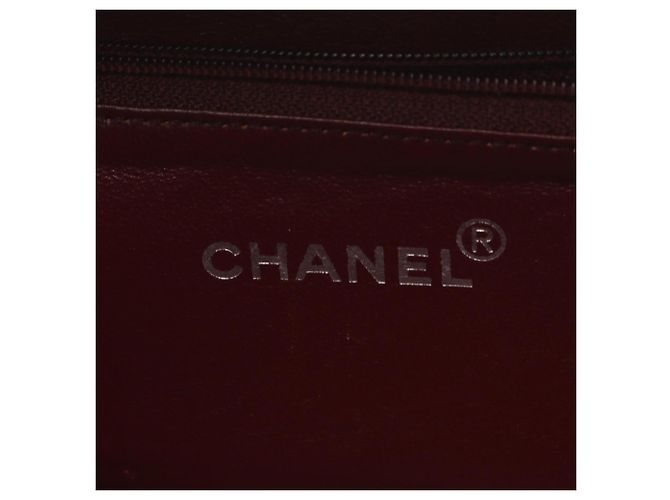 Timeless Chanel Coco Mark Handtasche Braun Schwarz - Ansicht 4