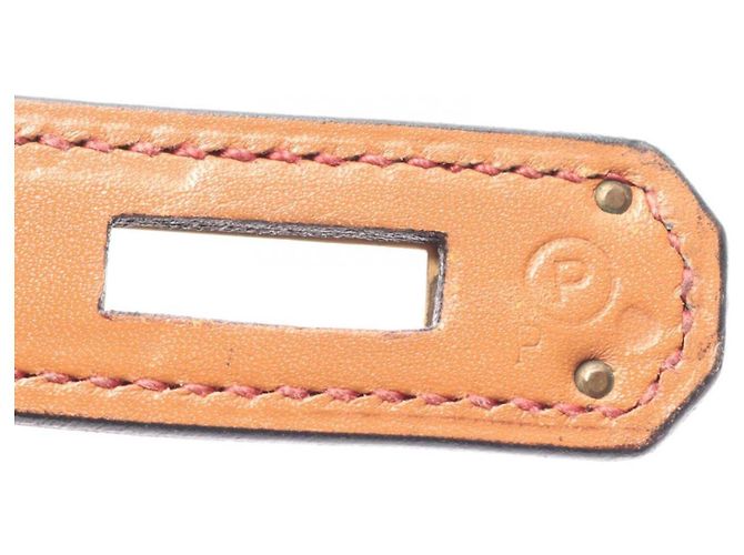 Hermès Borsa Hermes Kelly 32 Tricolor Marrone Rosso Bordò - vista 5