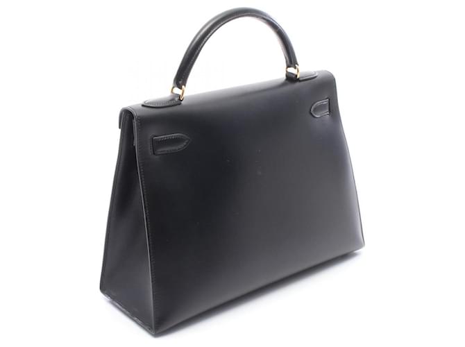 Hermès Borsa Hermes Kelly 32 Nero - vista 2