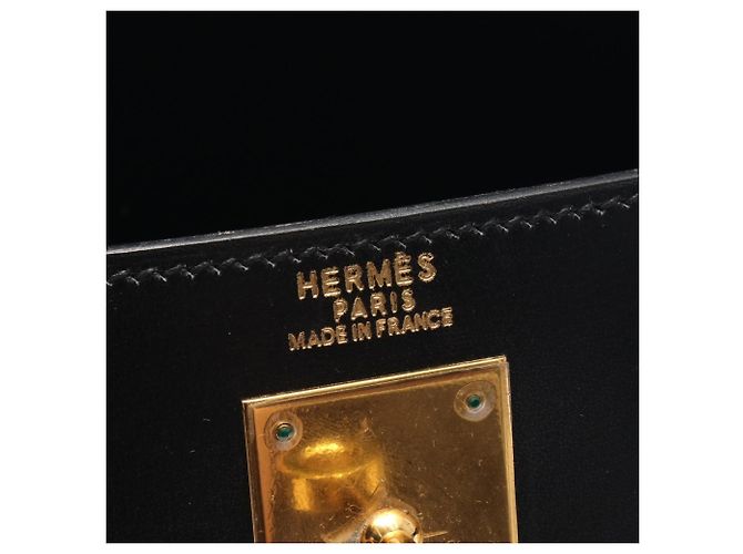 Hermès Borsa Hermes Kelly 32 Nero - vista 4