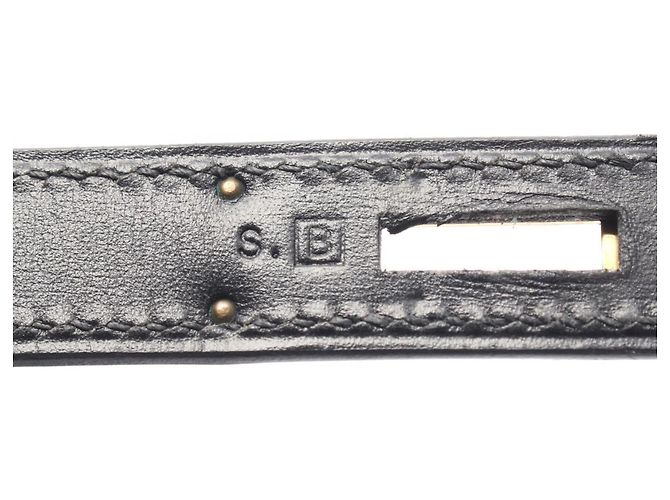 Hermès Borsa Hermes Kelly 32 Nero - vista 5