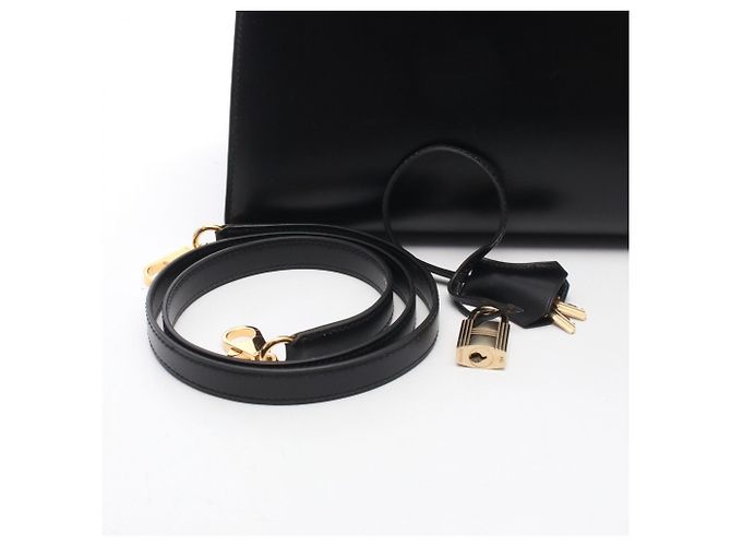 Hermès Borsa Hermes Kelly 32 Nero - vista 6