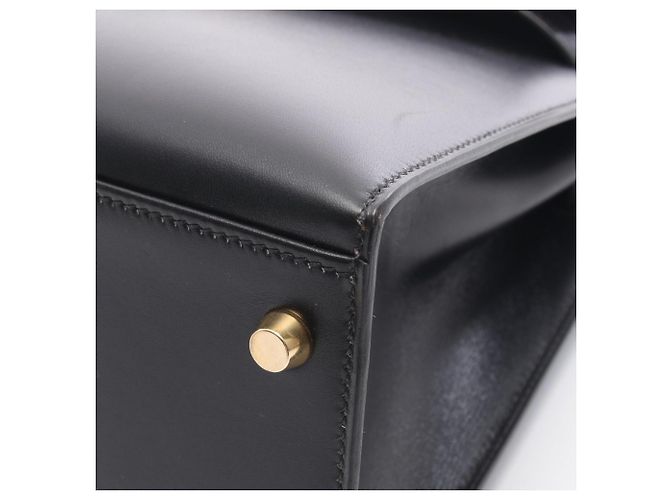 Hermès Borsa Hermes Kelly 32 Nero - vista 8