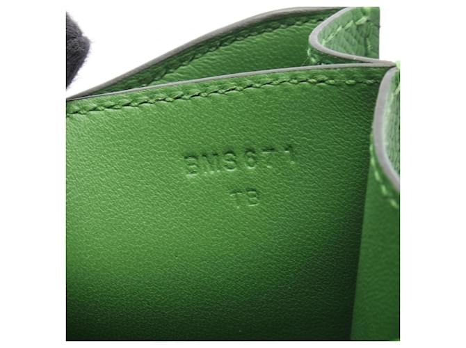 Hermès Borsa a tracolla Hermes Constance 3 Mini Verde - vista 5