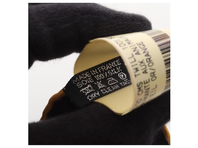 Foulard Carré 90 La Charmante aux Animaux Hermès Nero Multicolore - vista 3
