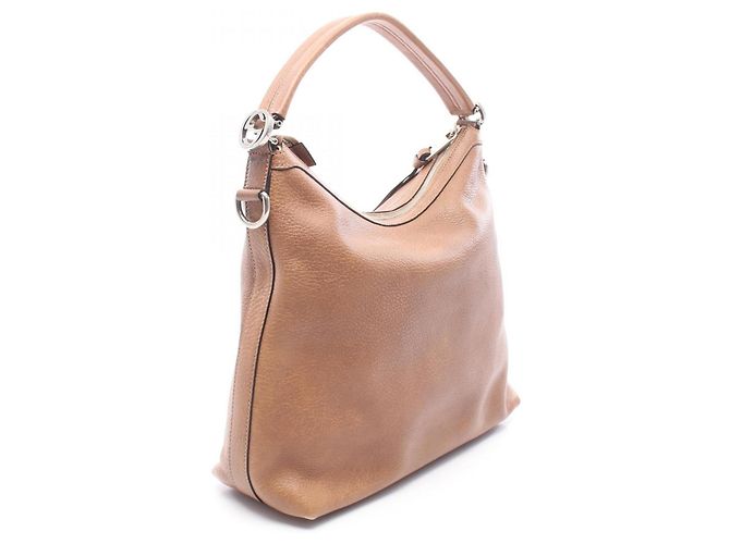 Borsa a tracolla 2-Way Gucci Miss GG Marrone - vista 2