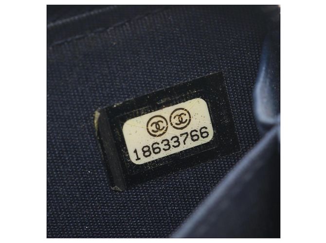 Monedero Matelassé Chanel Azul marino - vista 5
