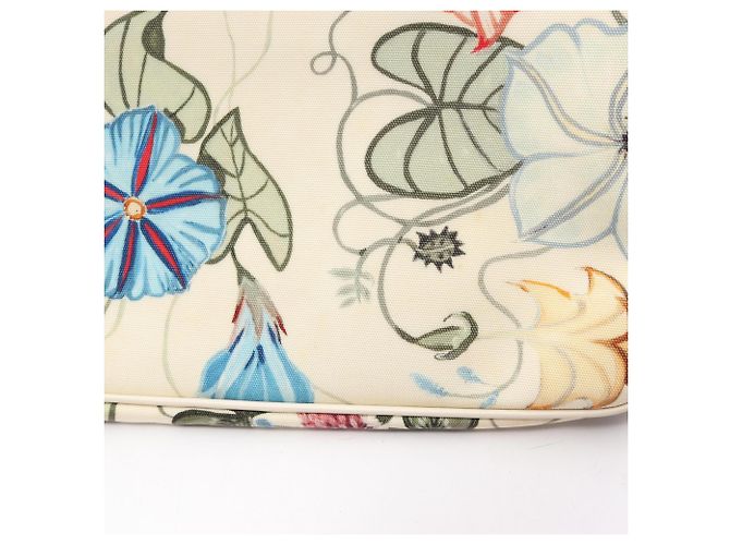 Borsa Tote Gucci Chris Knight Flora Multicolore Crudo - vista 8