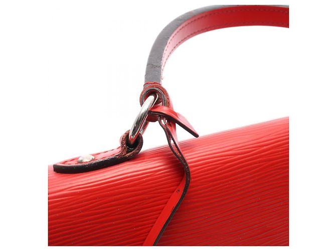 Borsa 2-Way Louis Vuitton Cluny MM Epi Coquelicot Rosso - vista 10