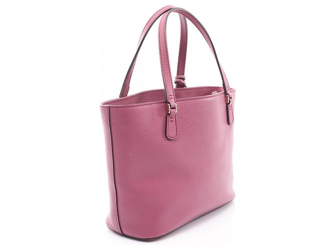 Borsa Tote Gucci Interlocking G Porpora - vista 2