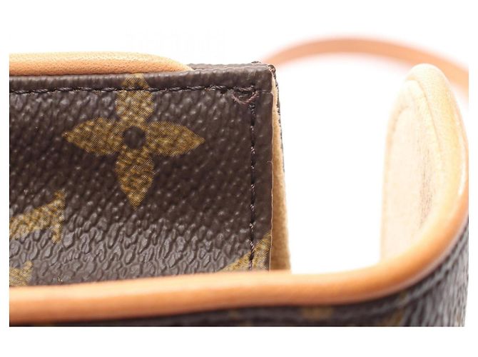 Pochette Florentine Monogram Louis Vuitton Marsupio Marrone - vista 7