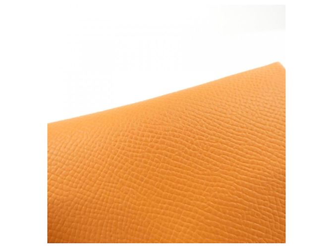 Hermès Monedero Hermes Calvi Duo Verso Dorado Naranja - vista 2
