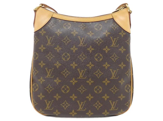 Borsa a Spalla Louis Vuitton Monogram Odeon PM Marrone Monogramma - vista 2