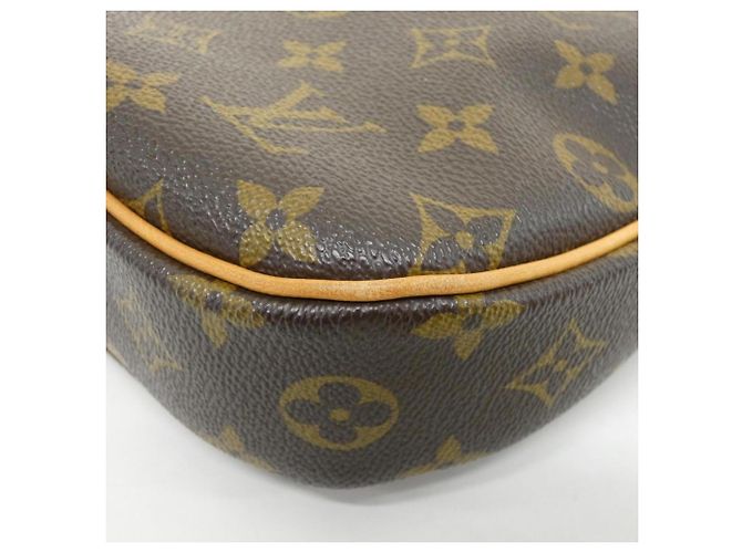 Borsa a Spalla Louis Vuitton Monogram Odeon PM Marrone Monogramma - vista 3