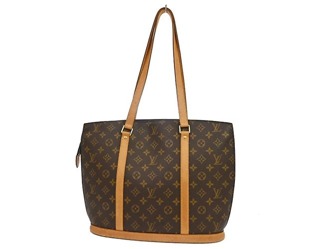 Louis Vuitton Babylone Handtasche Monogram Canvas Braun - Ansicht 2