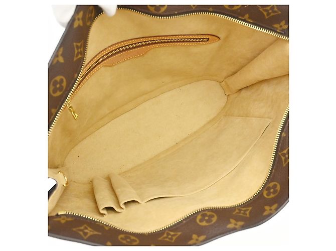 Louis Vuitton Babylone Handtasche Monogram Canvas Braun - Ansicht 3