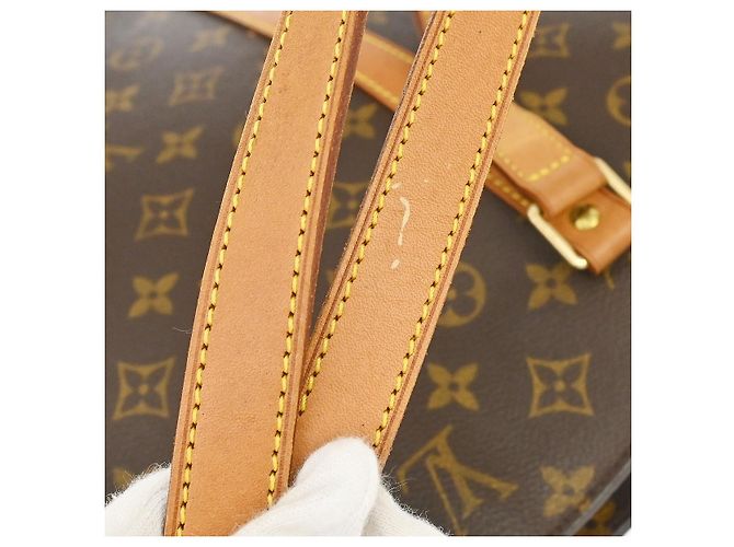 Louis Vuitton Babylone Handtasche Monogram Canvas Braun - Ansicht 6