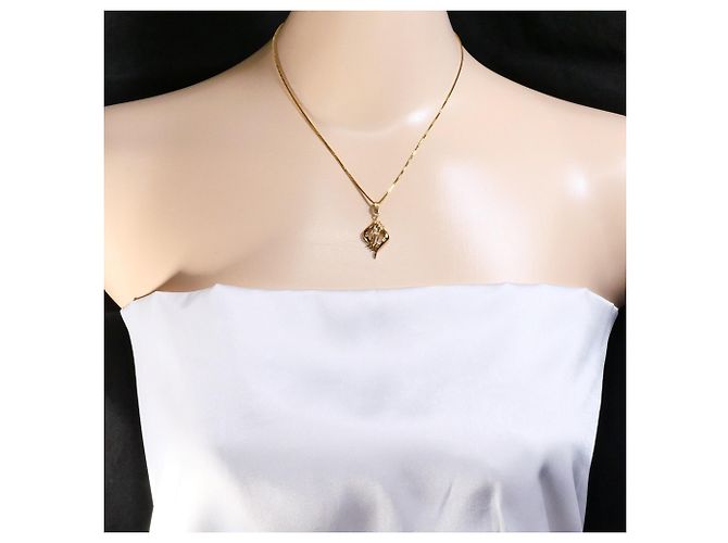 Autre Marque Collana in oro giallo 18K con diamante D'oro - vista 6