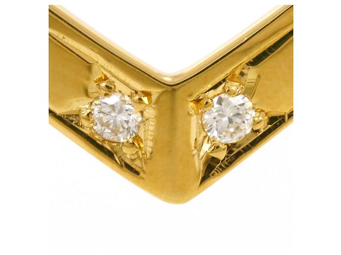 Autre Marque Orecchini pendenti in oro giallo 18K con diamanti D'oro - vista 2