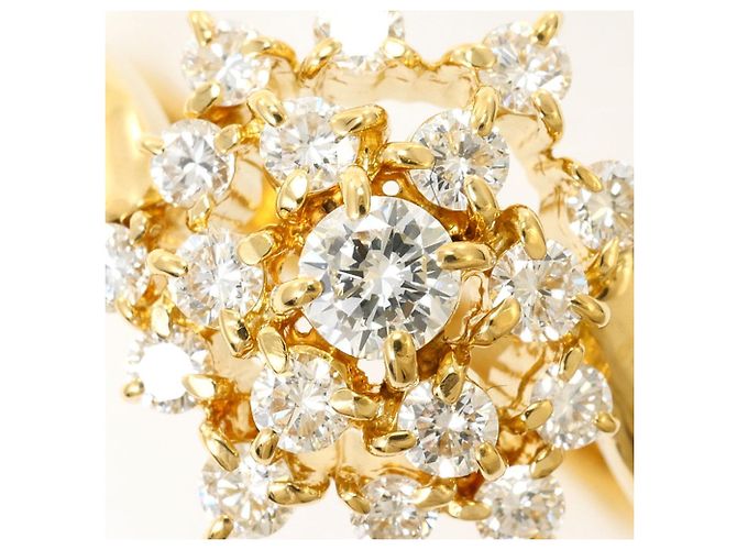 Autre Marque 18K Gelbgold Diamantring Golden - Ansicht 2