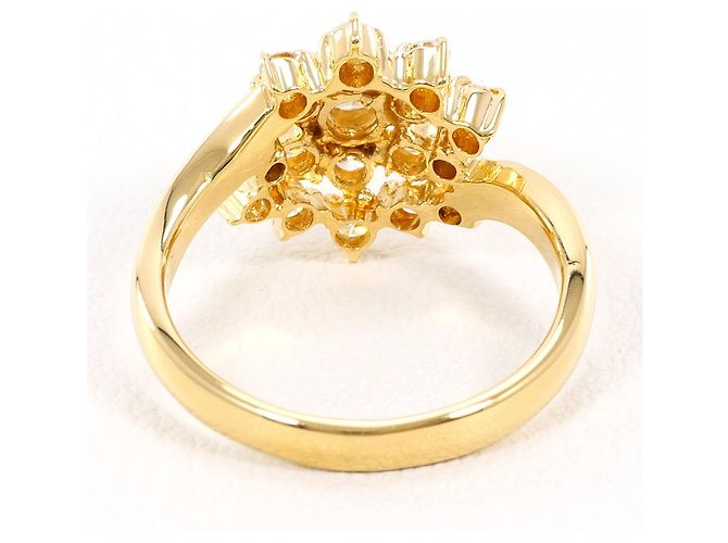 Autre Marque 18K Gelbgold Diamantring Golden - Ansicht 4