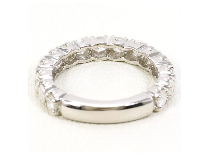 Autre Marque Anello a fascia in platino con diamante da 1.00ct - vista 4
